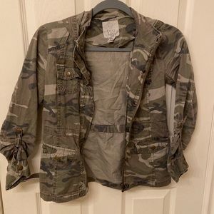 Girls Full Tilt Camo jacket